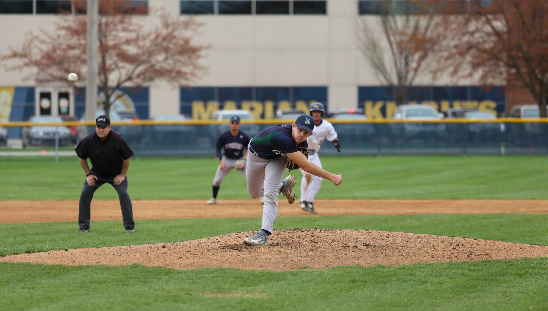 Cougars Open Series at Marian with Pair of Losses