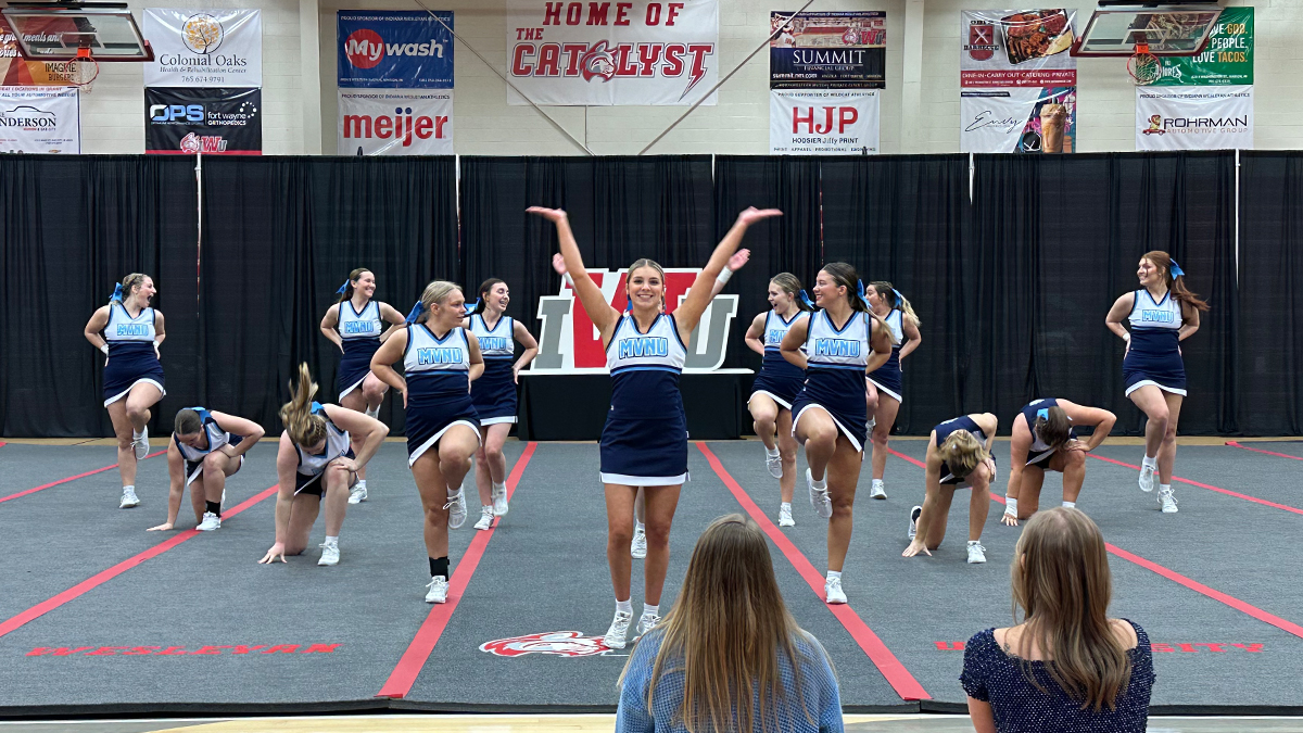 Competitive Cheer Takes on Wildcat Invite