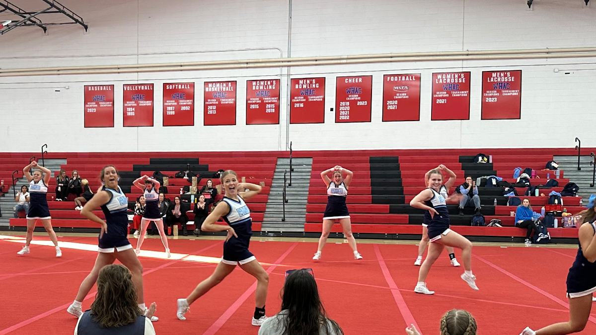 Competitive Cheer Competes at Cardinal Invite