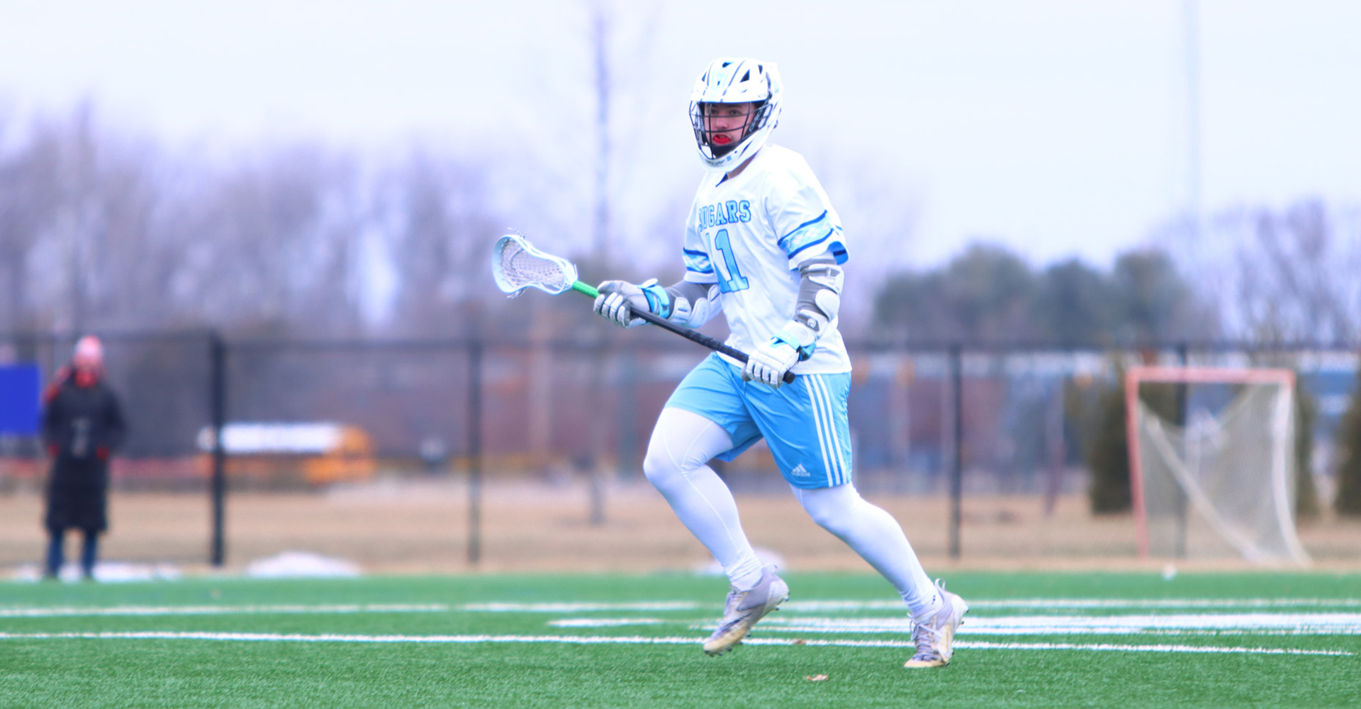 Cougars Dominate Thiel in Season Opening Win