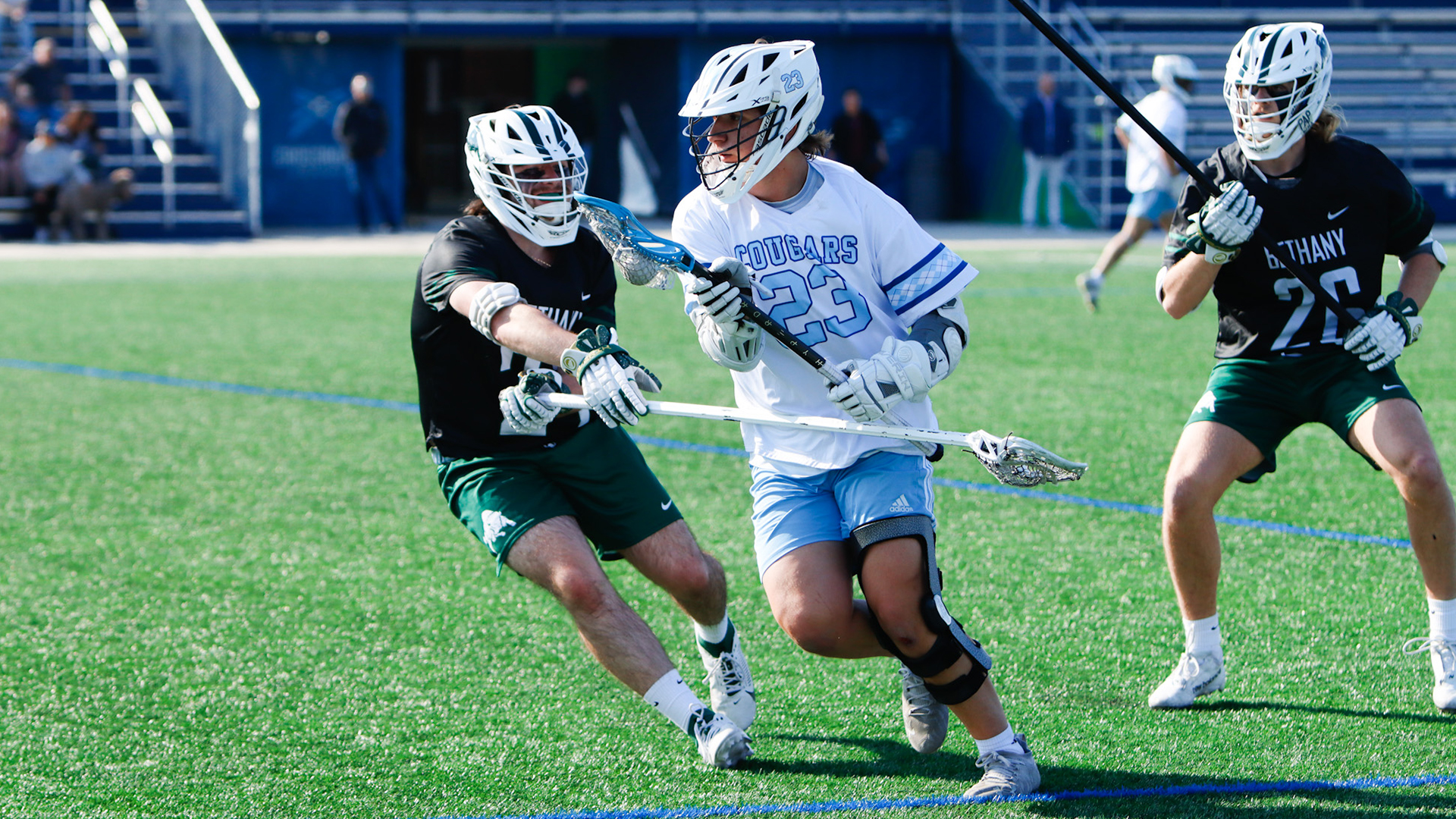 Haney Breaks Own Program Record with 11 Goals in Win against Columbia