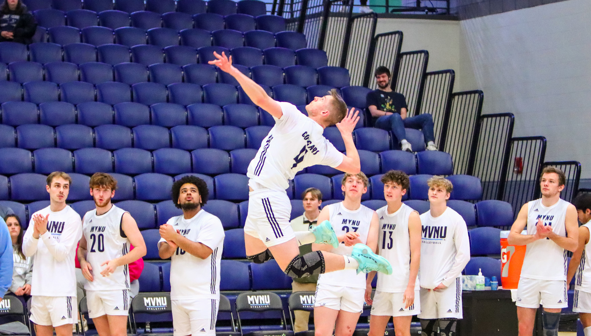 Men&rsquo;s Volleyball Falls Short Against Saints in Four Sets