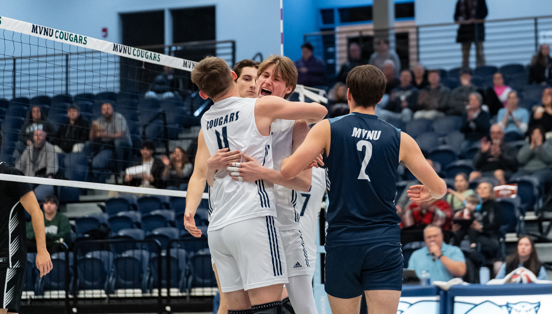 Men&rsquo;s Volleyball Takes Down Trinity Christian in Four