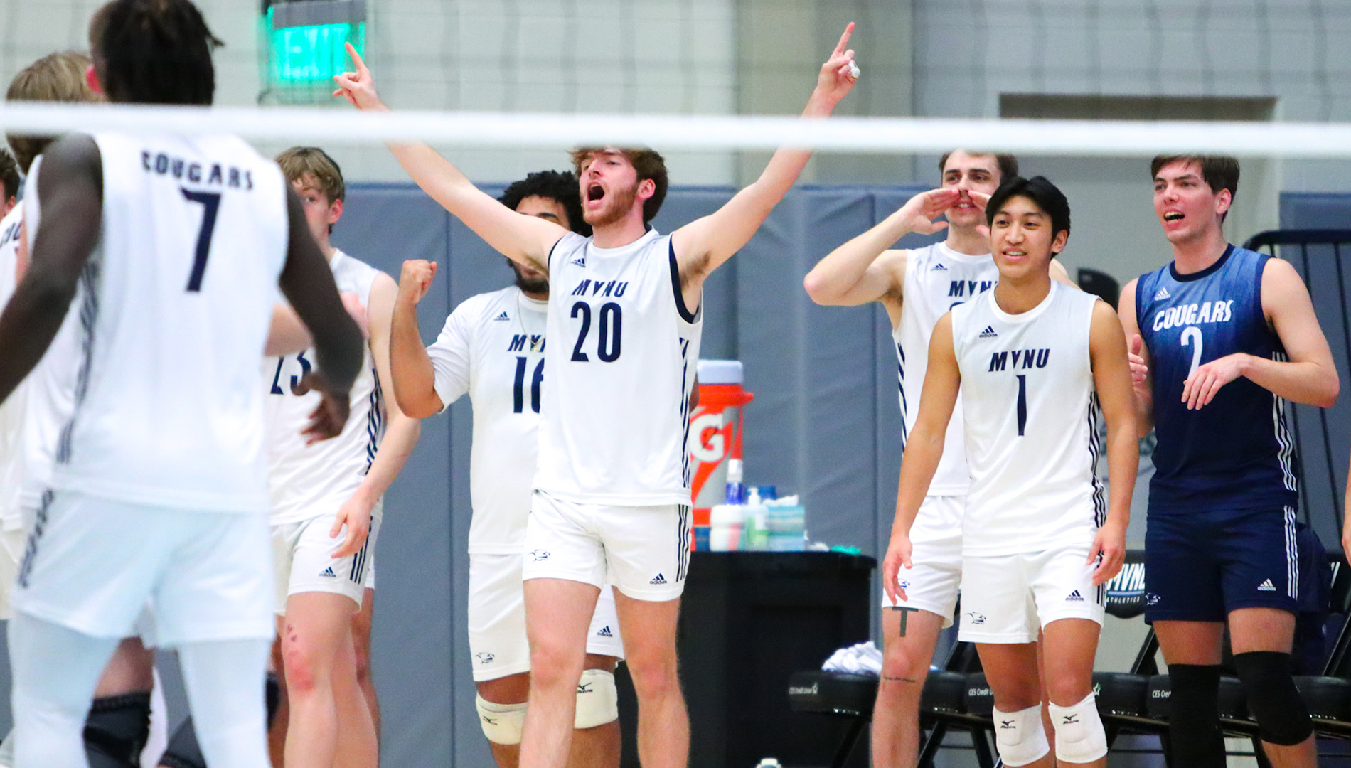 Men&rsquo;s Volleyball Wins Five-Set Thriller over Goshen