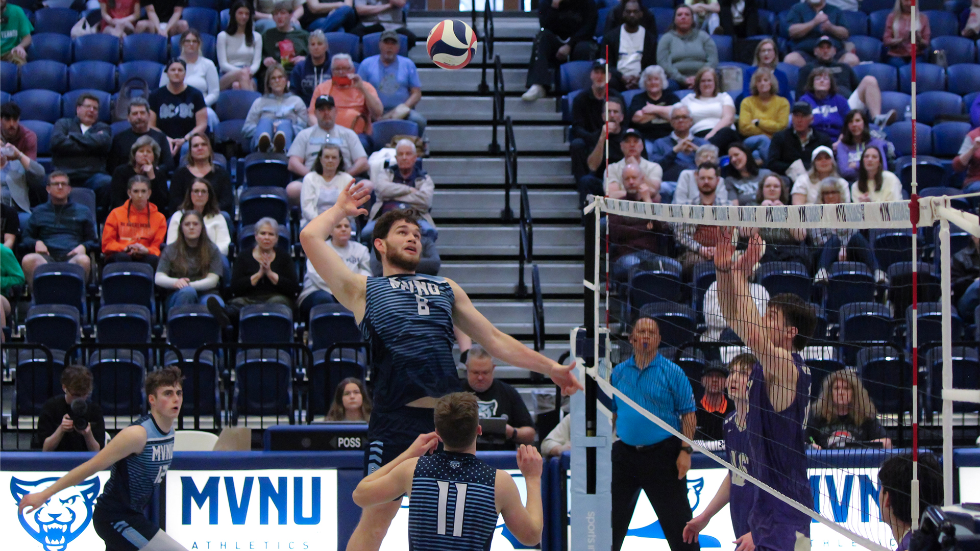 No. 8 Lourdes too Much for Men&rsquo;s Volleyball