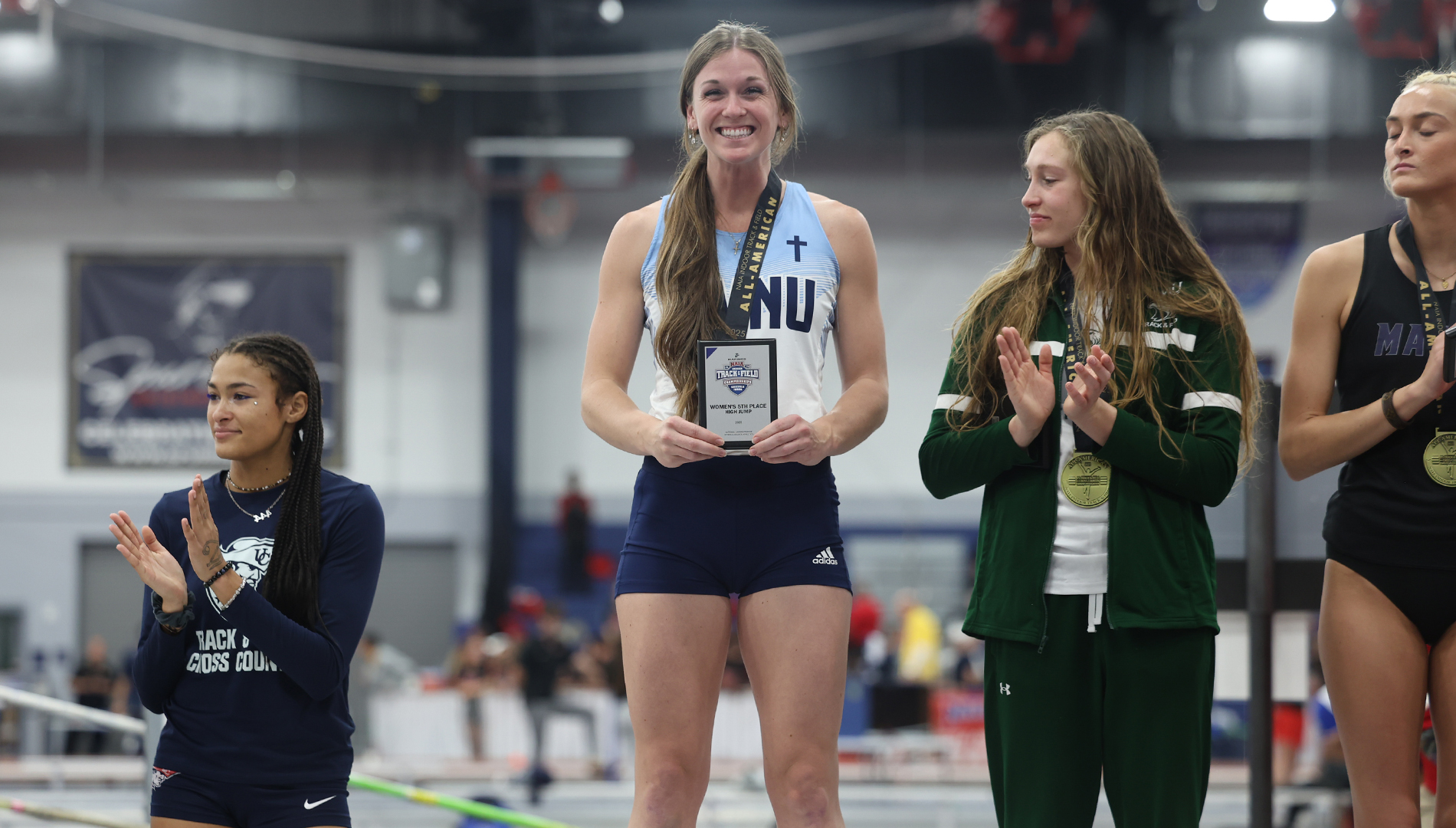 Snouffer Named All-American at NAIA Indoor National Championships