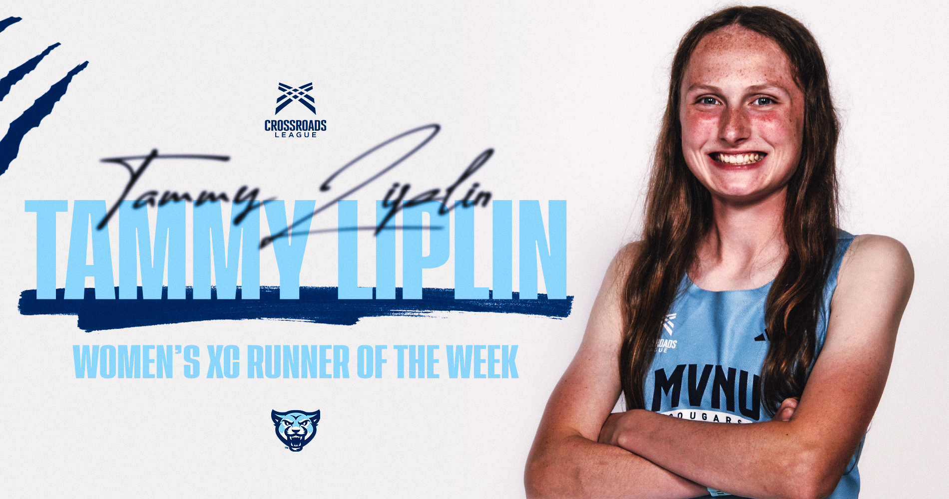 Tammy Liplin Named Crossroads League Women&rsquo;s Cross Country Runner of the Week
